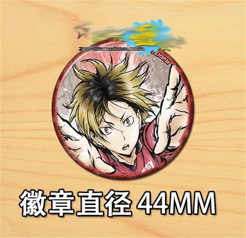 10 шт. аниме Haikyu! Булавки для рюкзака сумки коллекция аксессуаров булавки значок