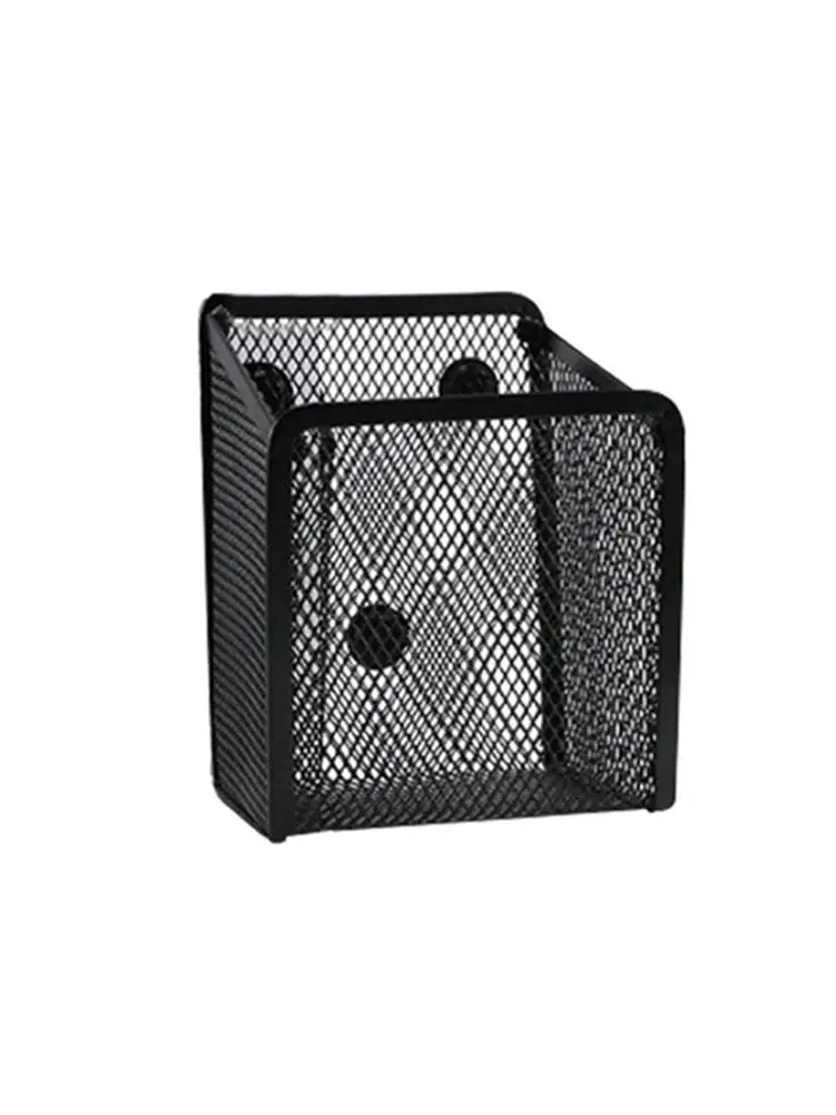 

Металлическая сетчатая Магнитная корзина, контейнер для хранения, меловая доска, контейнер для офиса и кухни, корзина, контейнер для хранен...