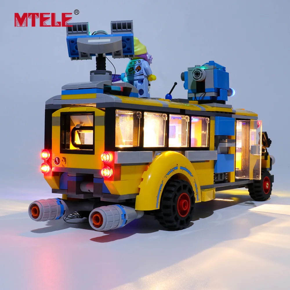 

MTELE Brand LED Light Up Kit For 70423 Paranormal Intercept Bus 3000