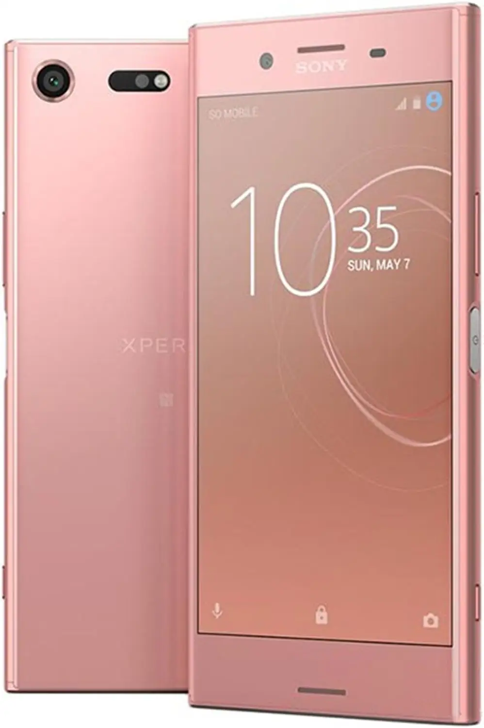 Разблокированный смартфон sony Xperia XZ Premium G8141 с одной sim-картой, Восьмиядерный ОЗУ, 4 Гб ПЗУ, 64 ГБ, 5,5 дюйма, Поддержка NFC, мобильный телефон - Цвет: Bronze Pink