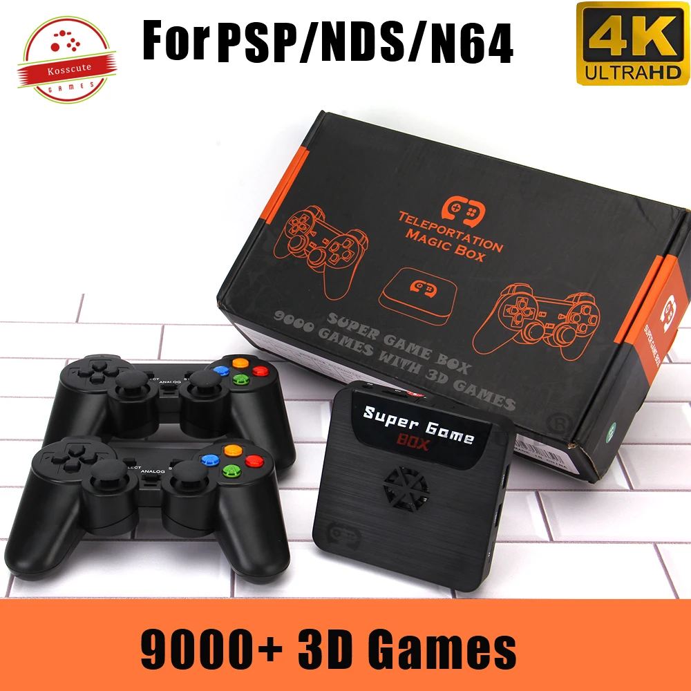 Прямая поставка X5 Ретро игровая консоль плеер 3D HD ТВ Видео консоли WiFi супер