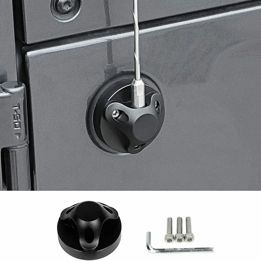 

Car Antenna Base Antenna Cover Aerials Bottom Protector Car Accessories For Jeep Wrangler JK JL JT 2007-2021