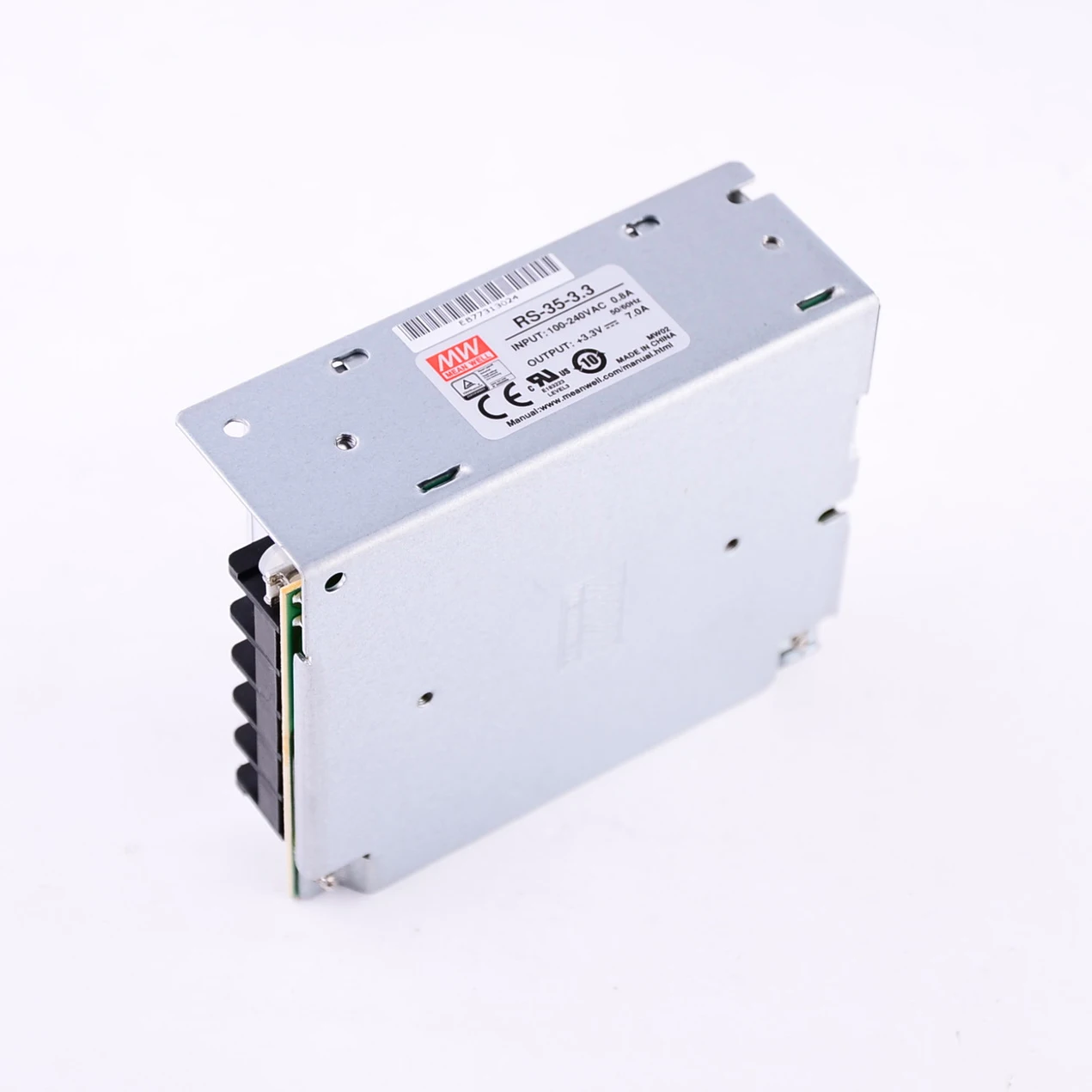 

Mean Well RS-35-3.3 23.1W/7A/3.3V DC Single Output Switching Power Supply meanwell online store