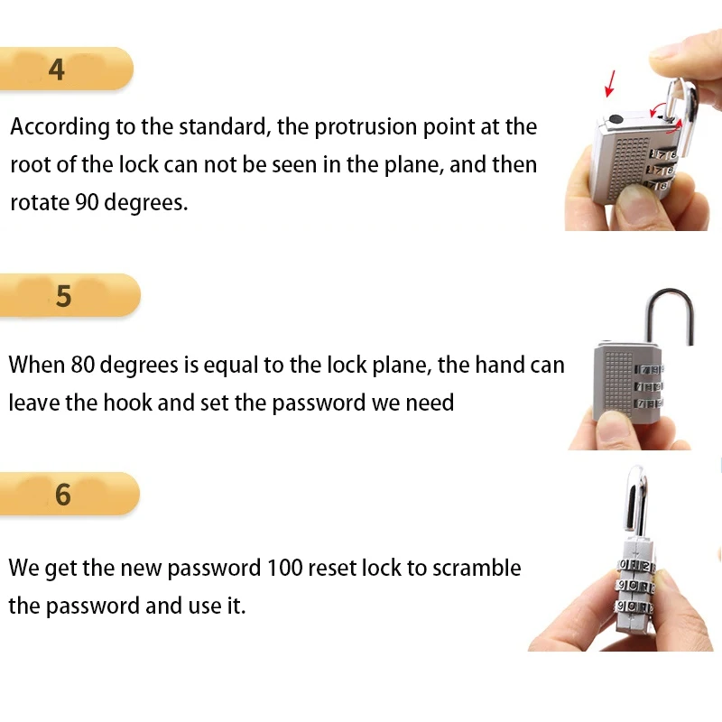Pro 4 набора цифр Пароль замок для велосипеда велосипедный складной металлический