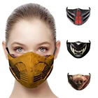 Горячая Забавный свинья дьявол рот Косплэй Для женщин мужчин маски унисекс для взрослых уход за кожей лица Защита уличные пятна дышащей многоразовые вечерние CoolMask