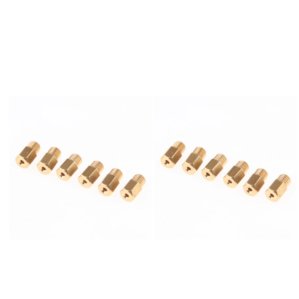 

Главные форсунки шестигранного типа 12x для карбюратора Keihin OKO PE PWK 100 110 120 130 140 150 160 170 180 190 200 210