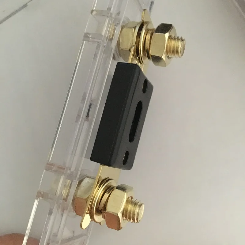 5pcs/lot Good Quality 12V 48V Inline 0GA 4GA IN OUT Car Audio Amplifier Stereo Bolt-on Fuse ANL Blade Holder With | Обустройство дома