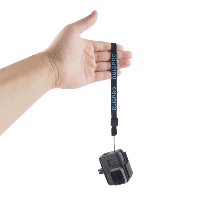 Ручной ремень Wris для передачи, Безопасный шнур для камеры с защитой от потери, ремешок для GoPro Hero 8 7 6 5 4 3 + SJCAM SJ4000 SJ5000 SJ6 SJ7 YI