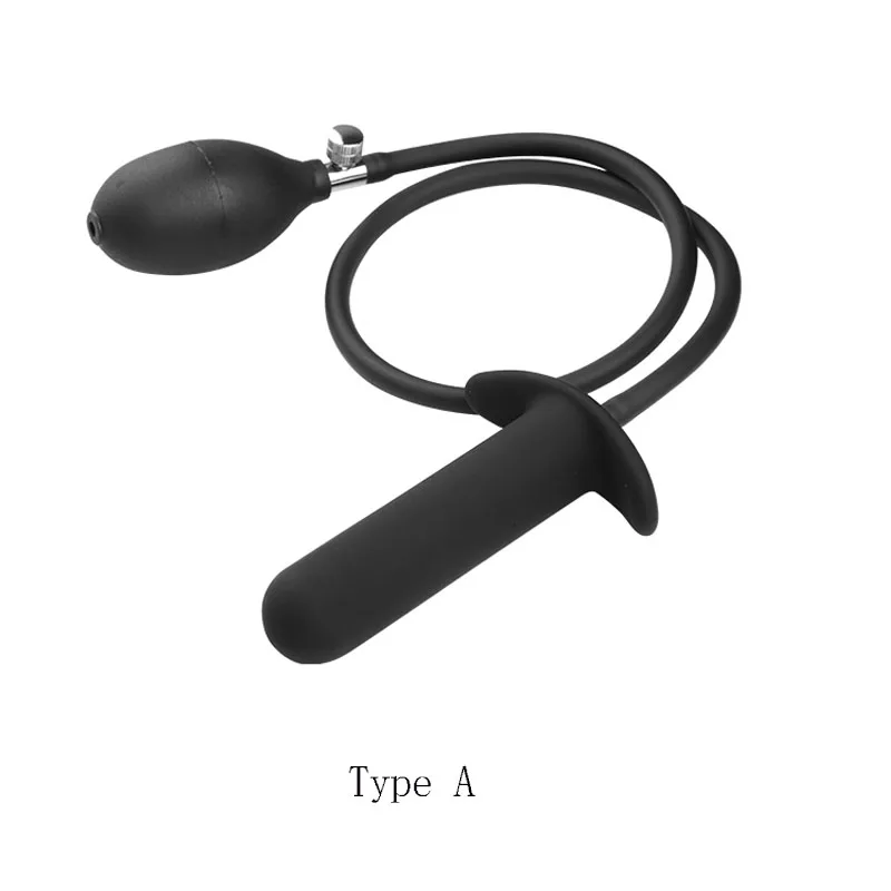 Супер Большой Надувной Анальная пробка анальный плагин Фаллоимитатор насос