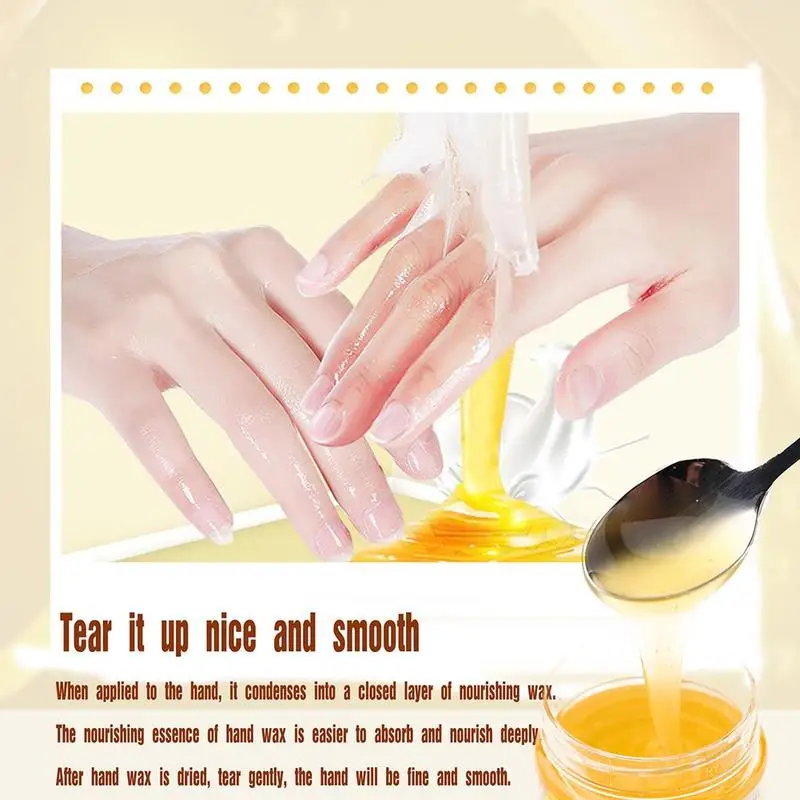 50 г молочный Мёд воск для рук увлажняющий отбеливающий крем лица Маски в руки