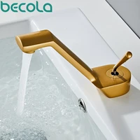 becola goldblackchromegray 4 colors bathroom faucet brass basin mixer bathroom accessories tap bathroom sink basin mixer tap