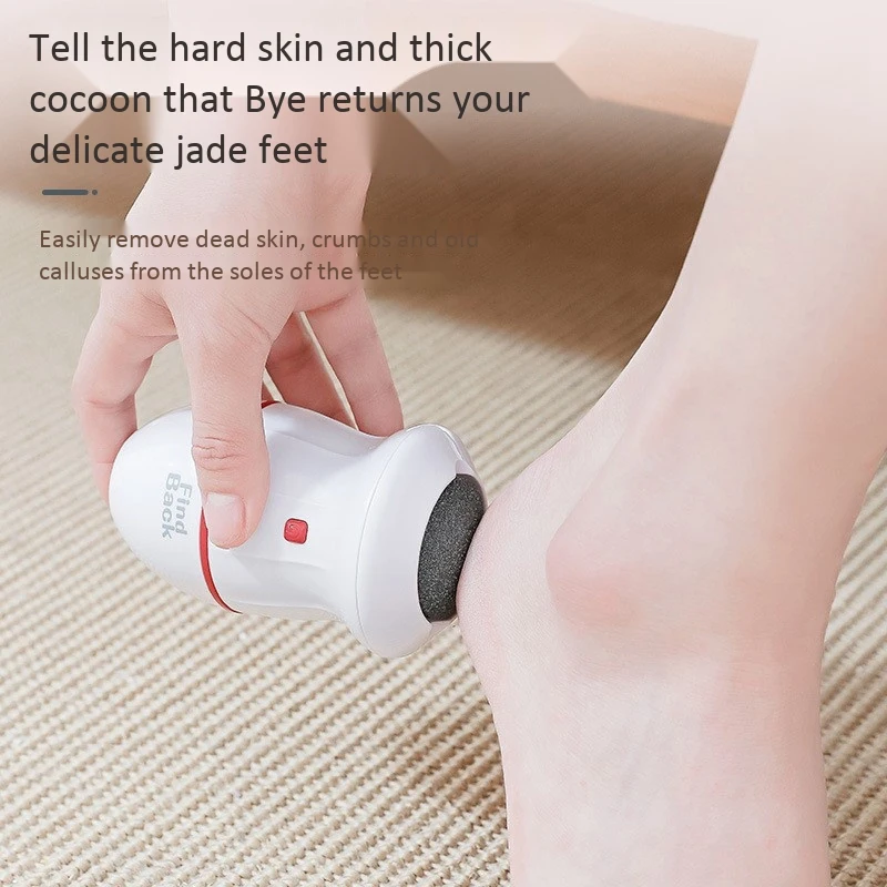 

Electric Foot Grinder Removable Foot Grinder, Battery-Powered USB Powered Foot Grinder Blue