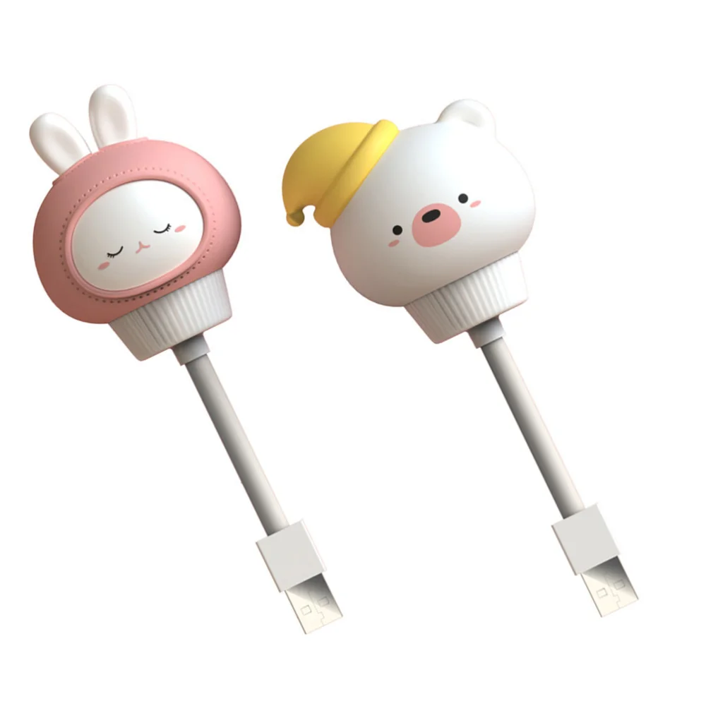 

2Pcs Decorative Atmosphere Lights USB Night Lights for Bedroom Lamp Decors