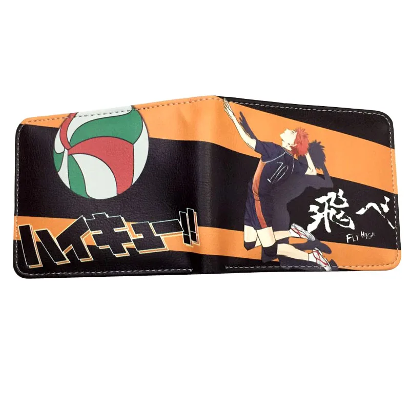 Волейбол кошмарным! Для мужчин кошелек из искусственной кожи мужской бумажник