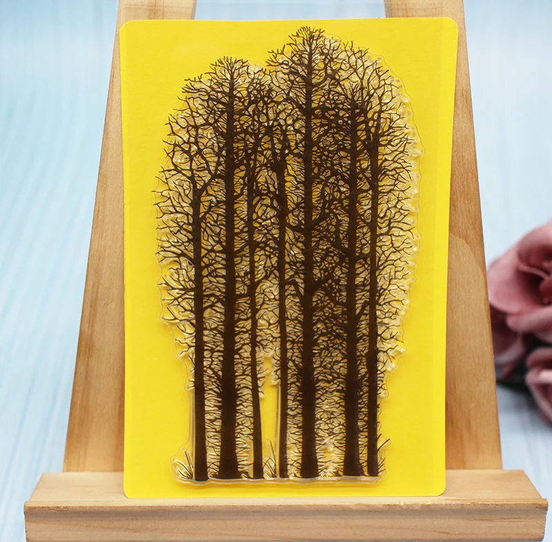 Деревянные прозрачные штампы для photo Фото/альбом изготовление карточек дерево