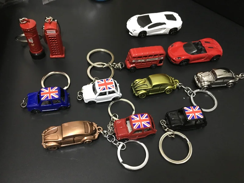 Брелок органайзер для ключей брелок в британском стиле Red double decker Bus keyfod классика