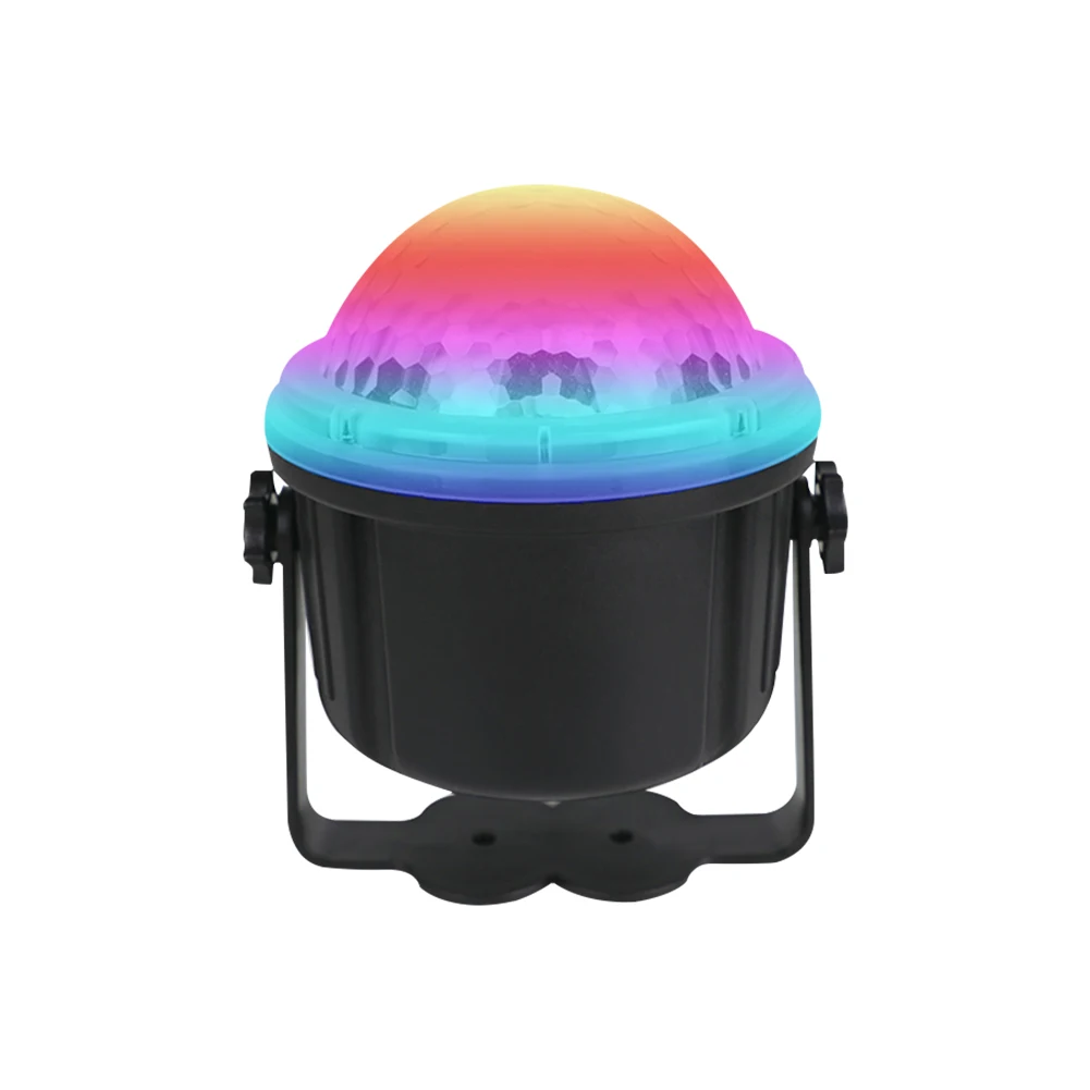 

Led Mini Colorful Stage Projector Starry Sky Pattern Lights Usb Charged Night Light Muti-modes Timing Voice Remote Control