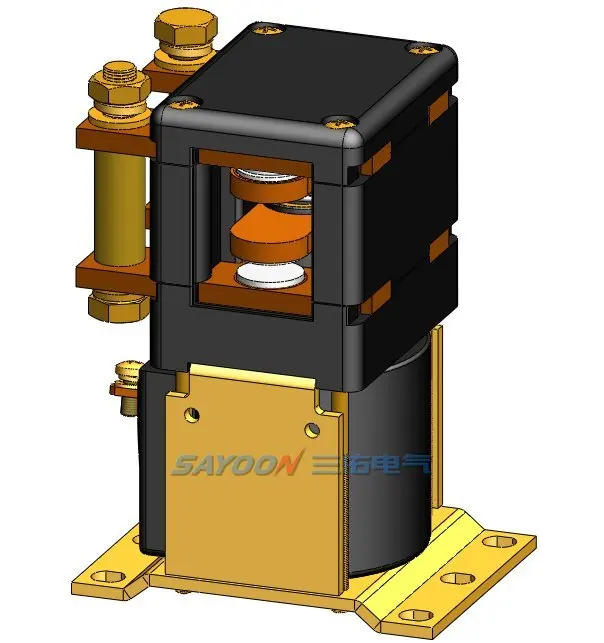 SAYOON CZQH300A-U DC6V 12v 24V 36V 48V 60V 72V 300A контактор, используемый для электромобилей, инженерной техники и т. д.