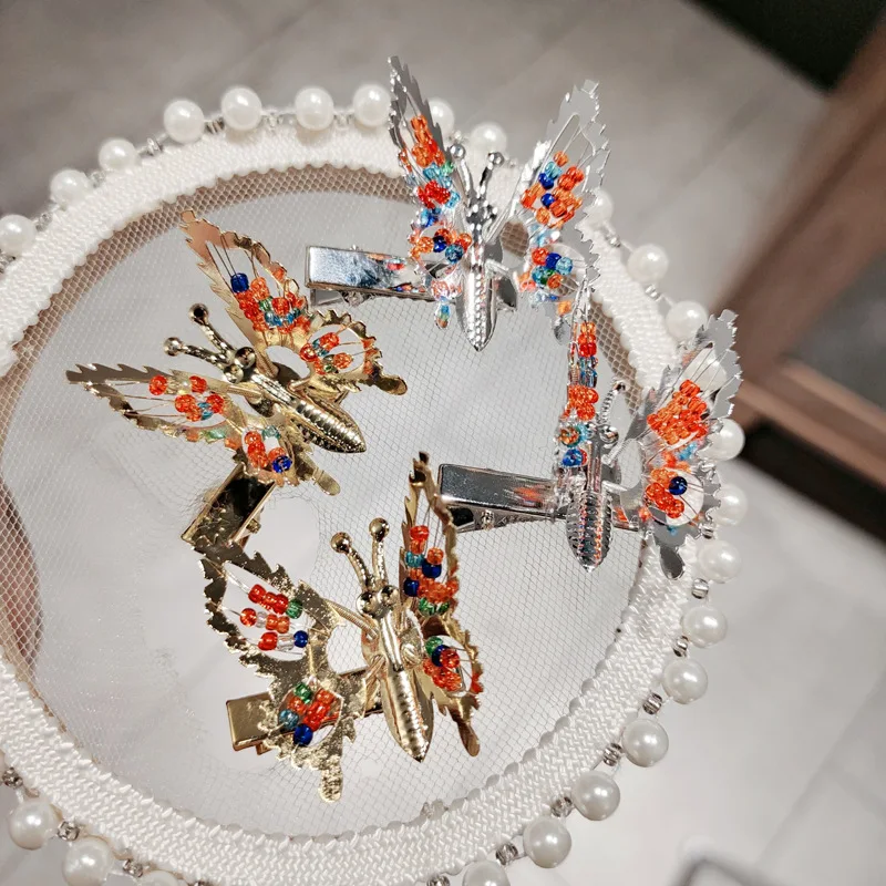 

1 Pcs Fashion Girls Lovely Hollow Out Bow Butterfly Hairpins Headpiece Barrettes Hair Accessories Hair Clip For Children