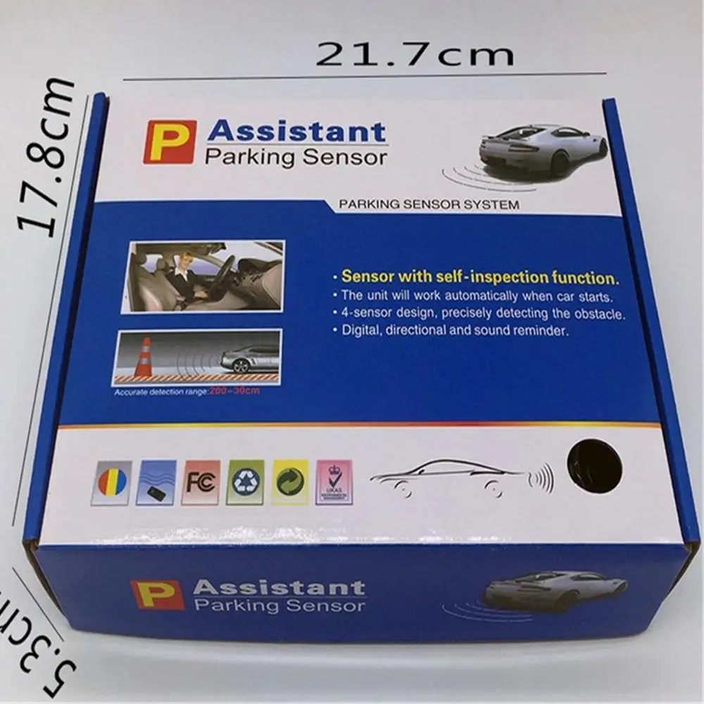 Автомобильный авто парктроник подсветка дисплей светодиодный датчик парковки 8