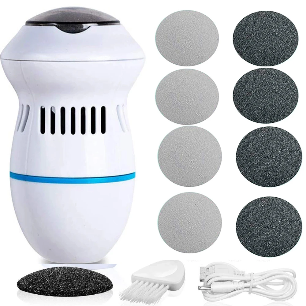 

New Electric Foot Grinding Skin Hard Rupture Skin Trimmer Dead Skin Foot Pedicure Rechargeable Foot Care Tool Remover Callus