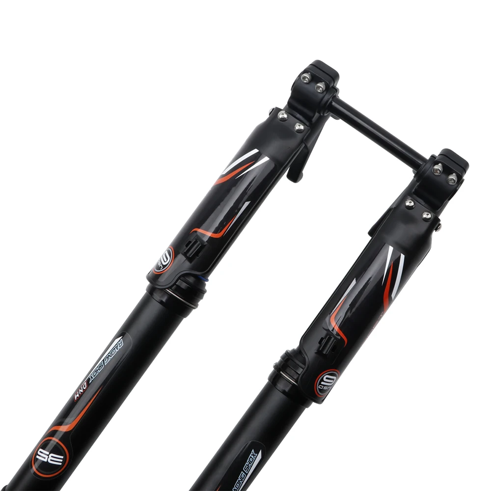 DNM USD-6 2" 27,5" MTB велосипедная передняя вилка 1-1/" до 1,5" коническая вилка AL 7075 пневматическая подвеска 140 мм дорожная передняя вилка для горных велосипедов
