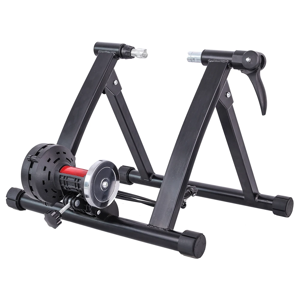 Bike Trainer Stand For Indoor Riding Bicycle Exercise Home 6-Speed Adjustable Resistance Magnetic Bicycle Trainer Cycling Roller