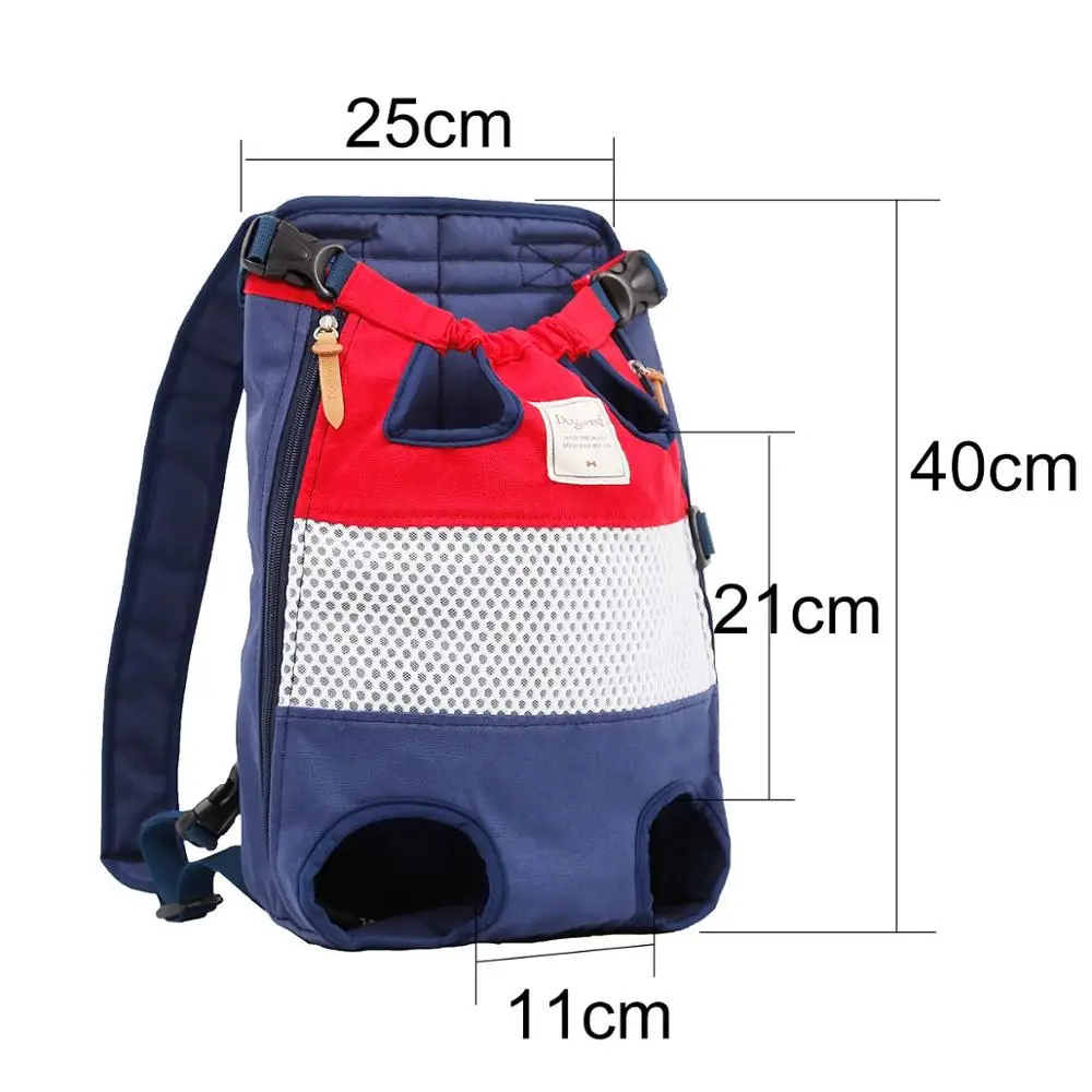 

Factory Price Pet Backpack Carrier For Cat Dogs Front Travel Dog Bag Carrying For Animals Small Medium Dogs Bulldog Puppy