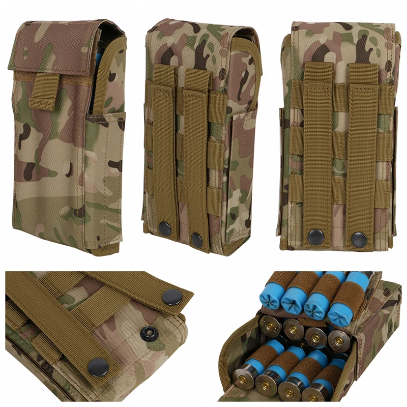 Охотничьи мешки для патронов Molle 25 круглые 12GA 12 боеприпасы калибра магнитные