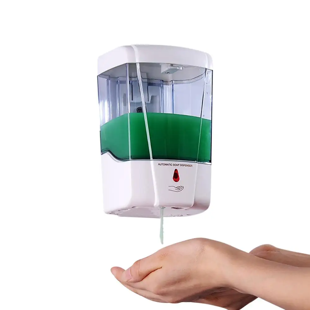 

700ml Automatic Soap Dispenser Handsfree IR Smart Sensor Touchless Soap Liquid Dispenser For Kitchen Bathroom Soap Dispenser