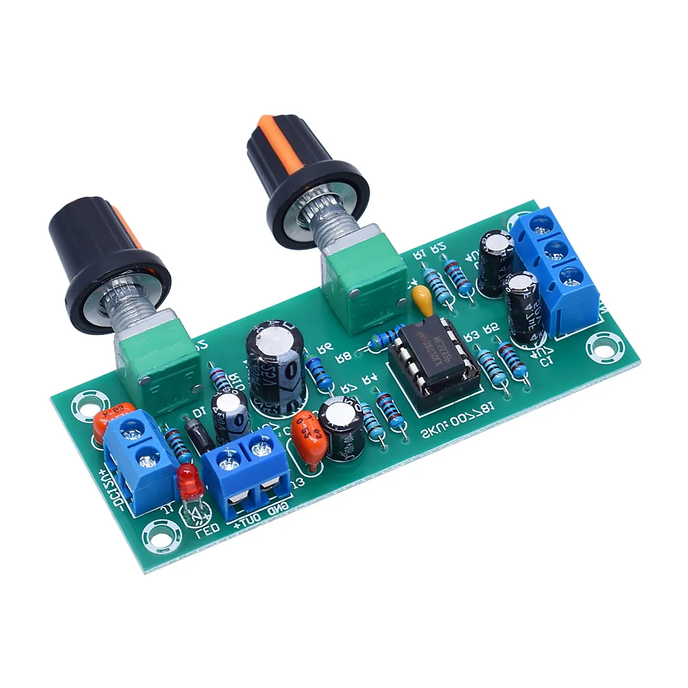 NE5532 DC 10-24V тяжелый сабвуфер Передняя ступенчатая плата HIFI фильтр нижних частот