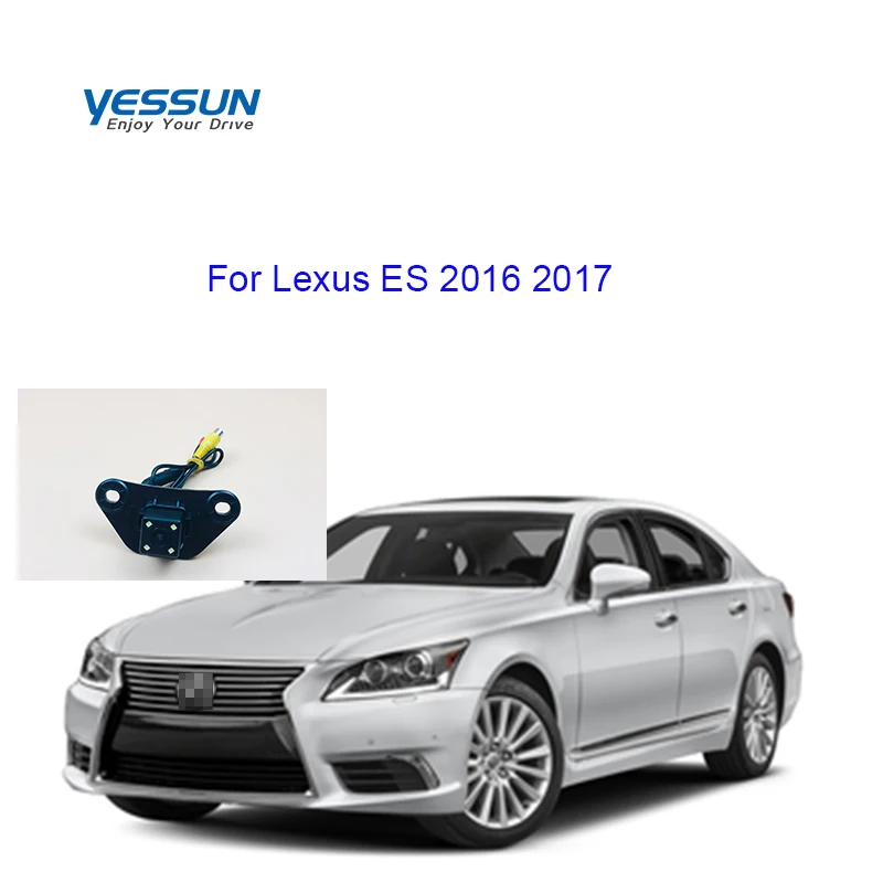 

Yessun динамического траектории камера для Lexus ES 2016 2017 nightview камера заднего вида/номерной знак светильник камера/Автомобильная задняя камера з...