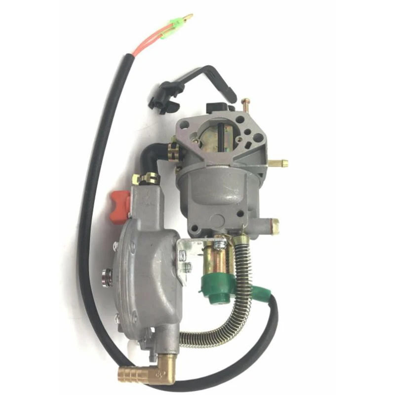 Карбюратор двойной топливный генератор генератора Carb для Honda GX390 188F 5KW AUT|Детали