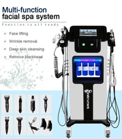 new 8 in 1 hydrafacial oxygen jet aqua peel machine microdermebrasion skin rejuvenation cryo facial and eye lifting beauty tools