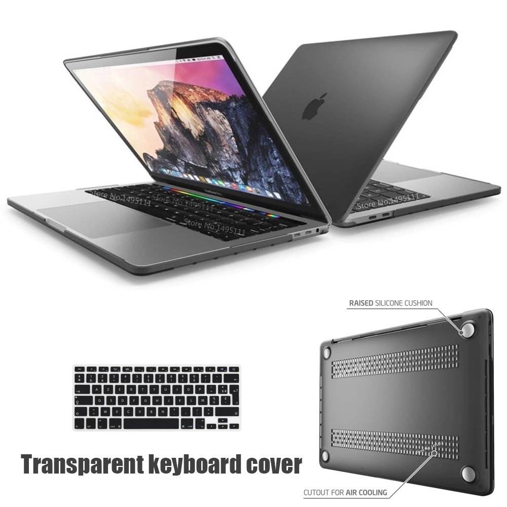 2019 новый тонкий чехол для ноутбука MacBook Air Pro retina 11 12 13 лет A1466 15 16 дюймов Сенсорная