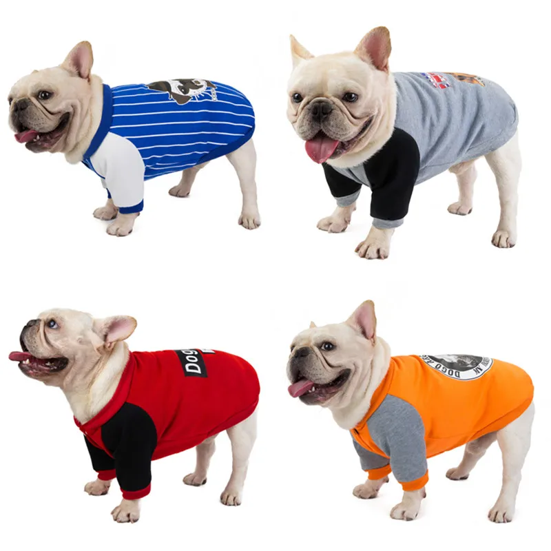 Одежда для французского бульдога зимняя одежда мопса пудель Бишон фриз шнауцер