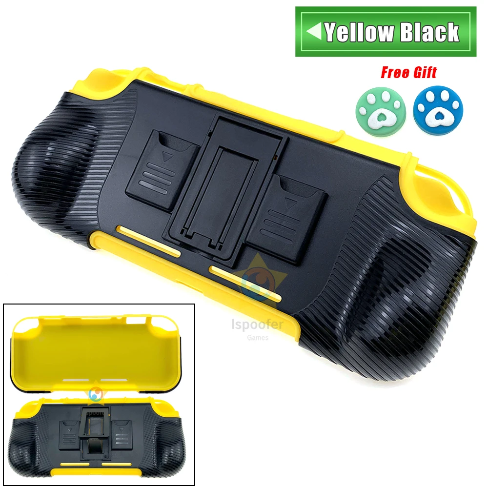 Мягкий ТПУ чехол 2 в 1 для Nintendo Switch Lite защитный чехол-подставка Mini консоль оболочка