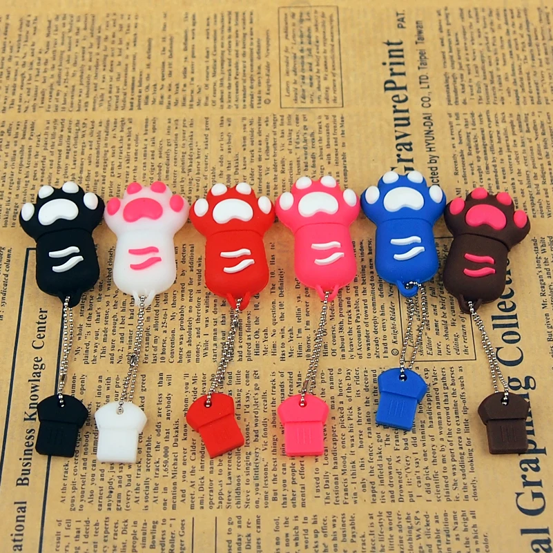 Usb флеш накопитель Bear paw с милым usb флешкой 32 Гб 64 ГБ 6 цветов карта памяти USB 2 0