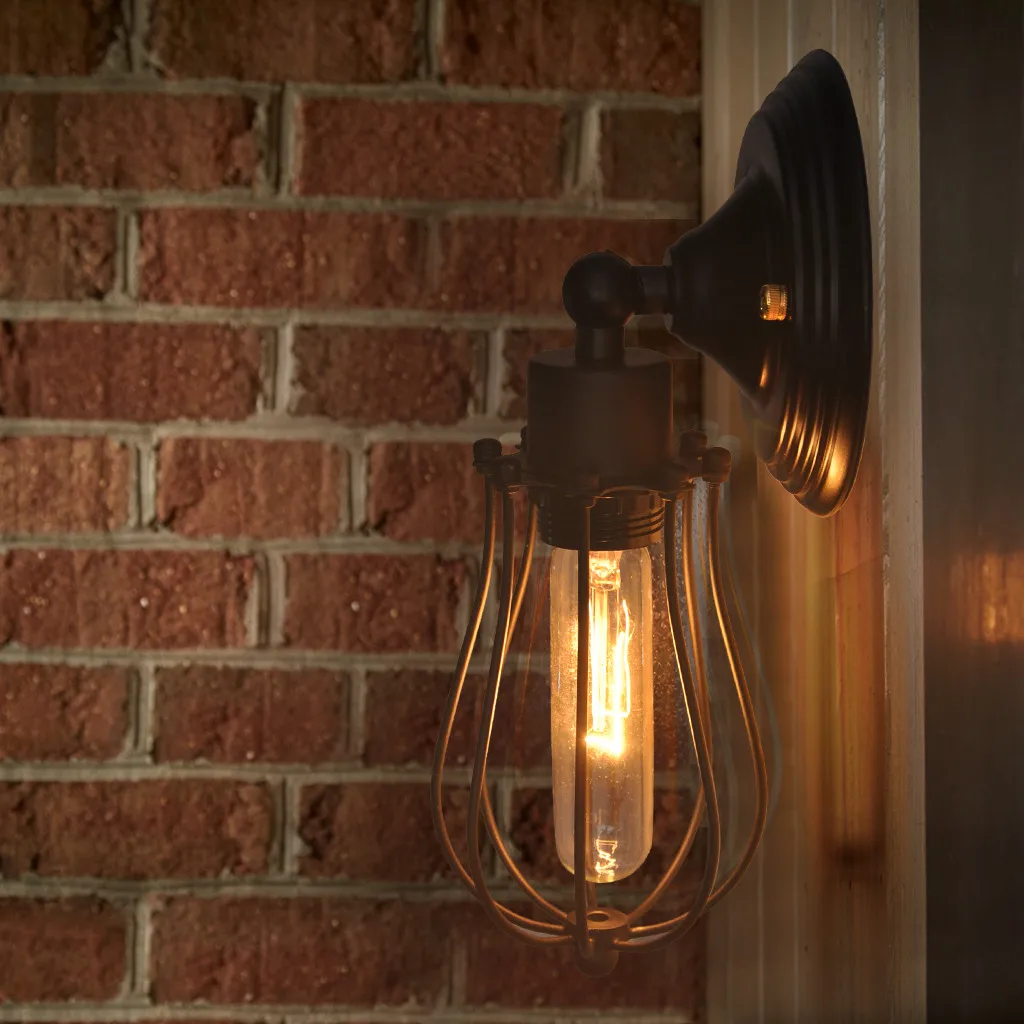 [Товары в США] настенный светильник металлический винтажный винтажном стиле