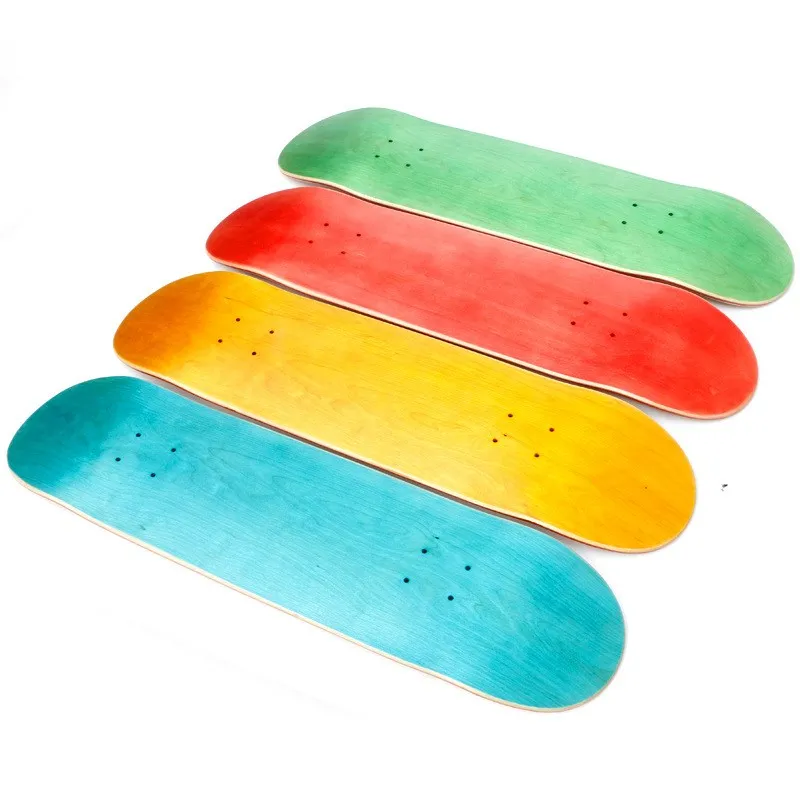 Профессиональный скейтборд двойной вертикальный чистый цвет пластины Роскошные