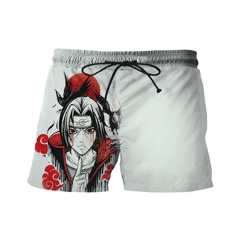 

2021 New Summer New Kids Beach Holiday Shorts Japanese anime Series 3D Printed Shorts Children's Casual Sand Shorts Boys Girl
