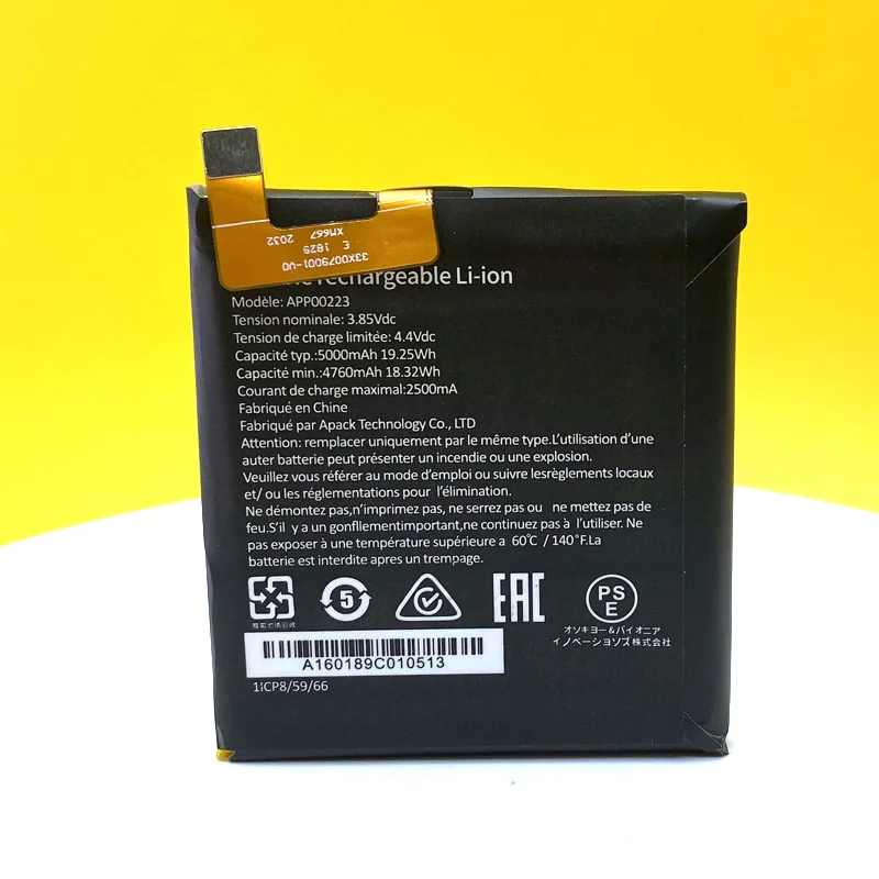 Bater&iacute;a Original nueva para tel&eacute;fono m&oacute;vil CAT S41 APP00223, 5000mAh, en Stock-4