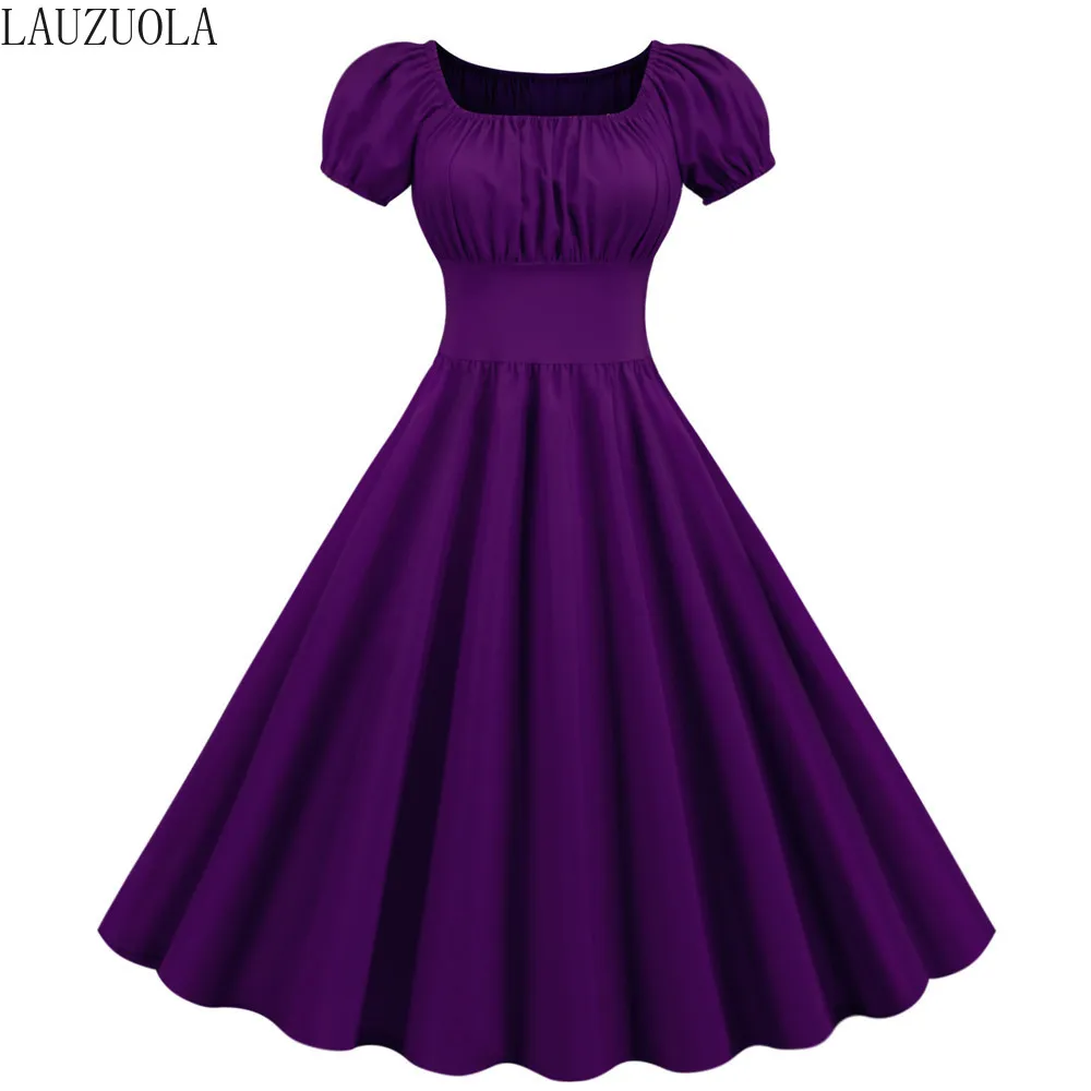 Твердые Фиолетовый халат 2021 летнее пляжное платье o образный вырез с коротким