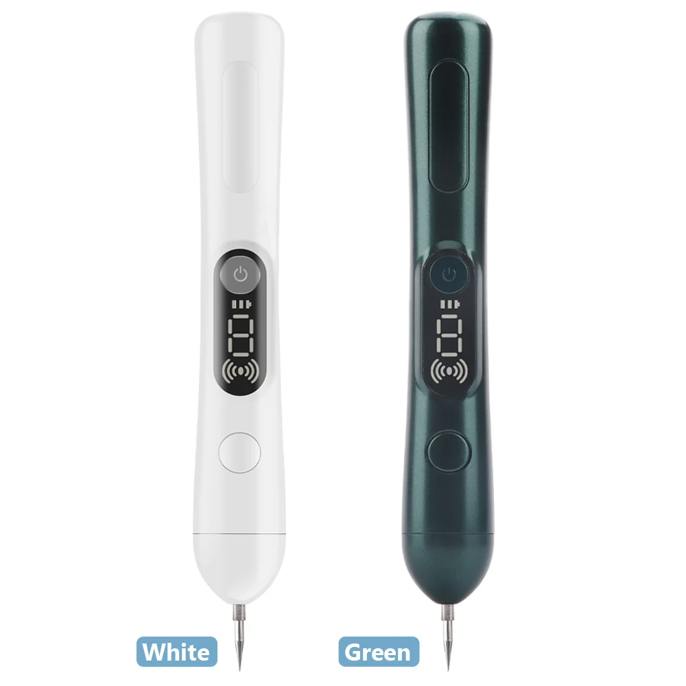 

LCD Plasma Pen Laser Pen Freckle Black Spot Facial Blemish Wart Mole Tattoo Removal Skin Tag Remover Ultrasonic Beauty Skin Care