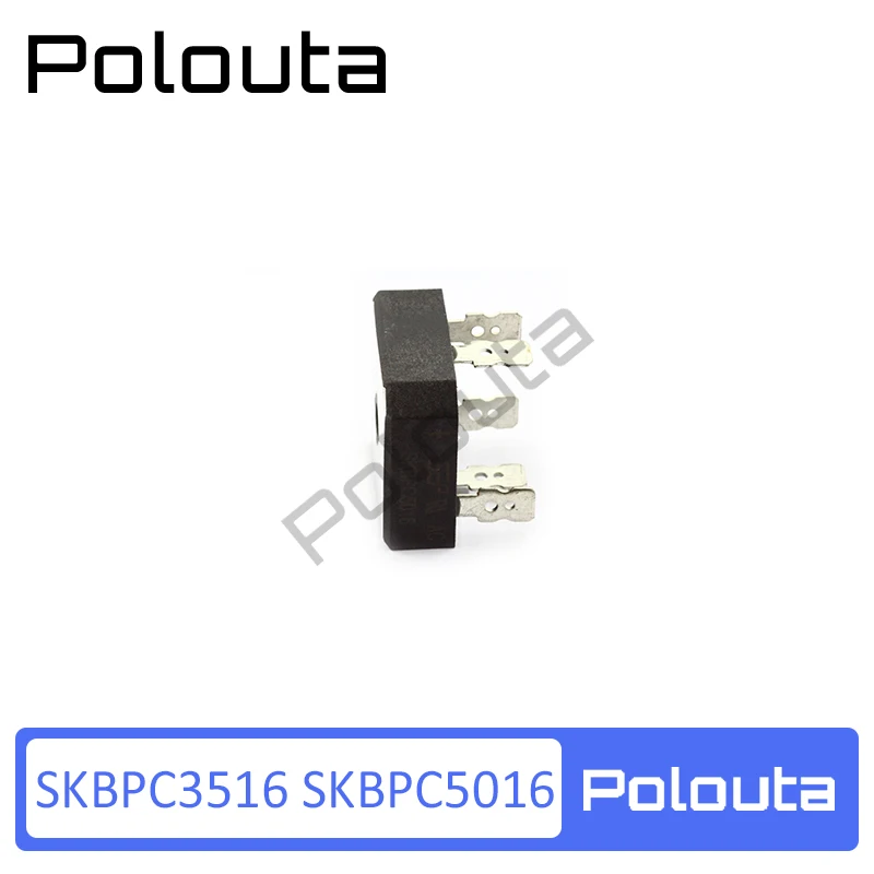 

Polouta Skbpc3516 Sbr3516 Skbpc5016 1600a Three-Phase Rectifier Bridge Supper Capacitor Protection Board In-line Simistor