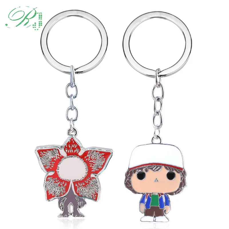 RJ Высокое качество детских очень странные дела брелок демогоргон одиннадцать