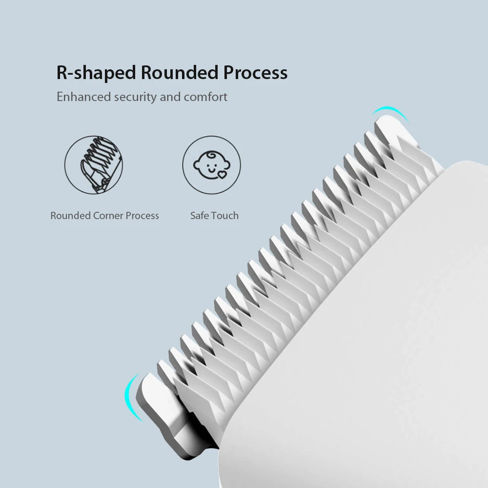 Xiaomi ENCHEN USB перезаряжаемая Мужская салонная машинка для стрижки бороды Керамический Резак Профессиональная беспроводная IPX7 Водонепроницаемая машинка для стрижки волос