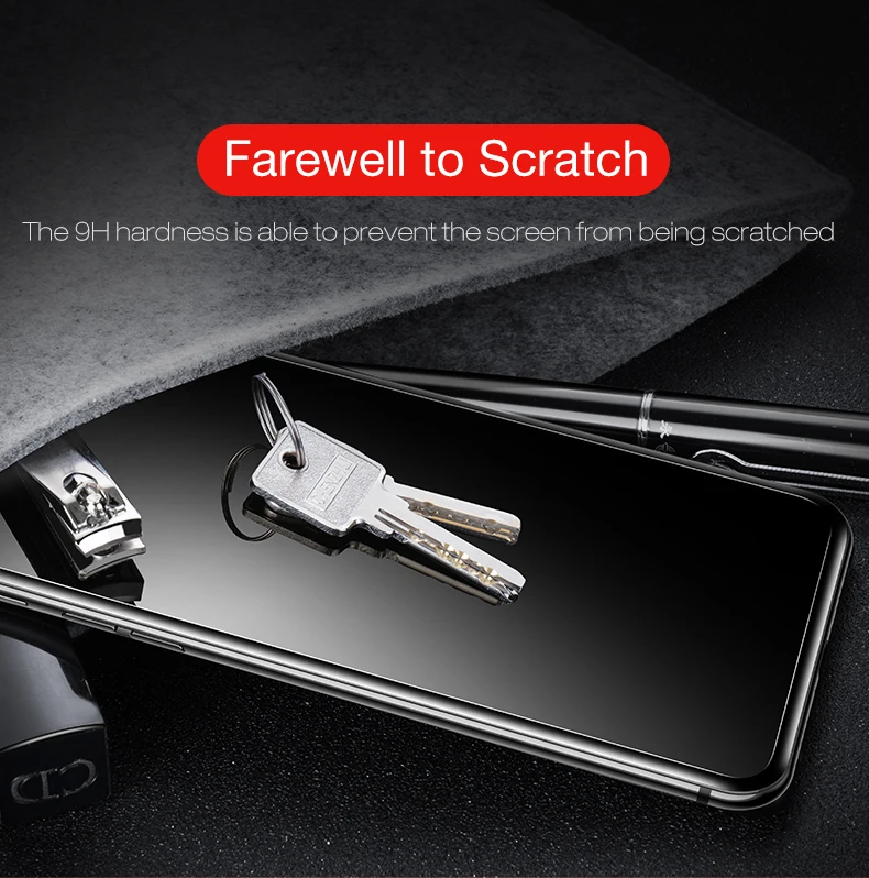 Cafele роскошное HD закаленное стекло для iPhone 11 pro max Защита экрана для iPhone 11 pro max полное покрытие защитное стекло тонкое