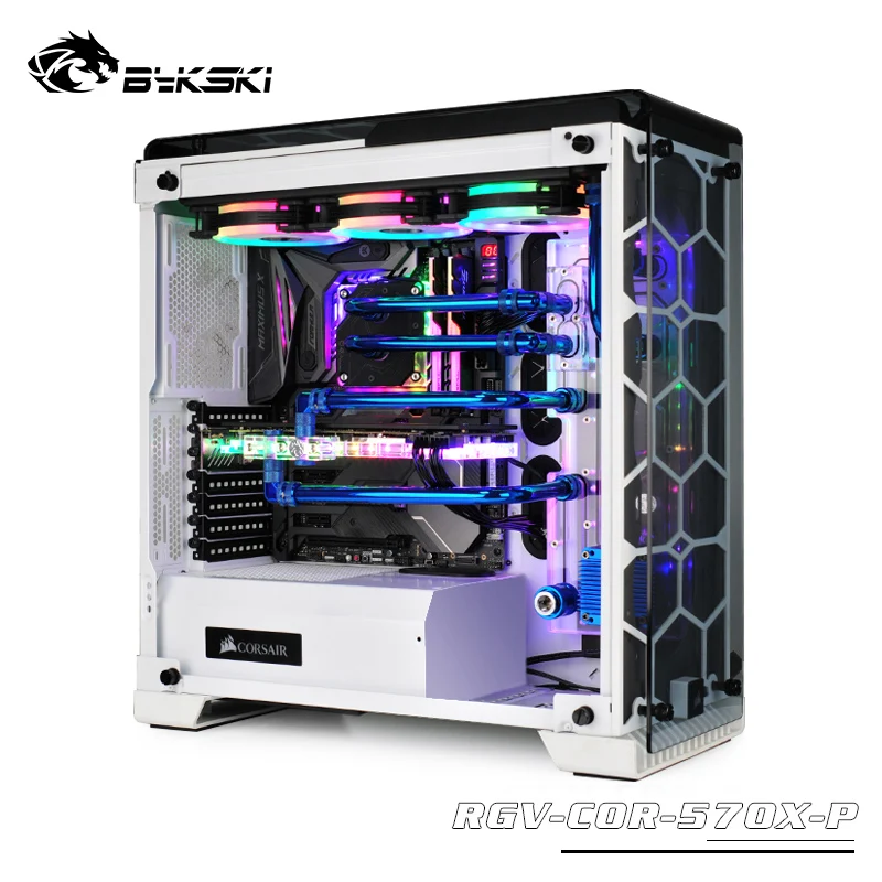 Bykski дистрибутив пластина для Corsair 570X шасси водный доска дефлектор водяного