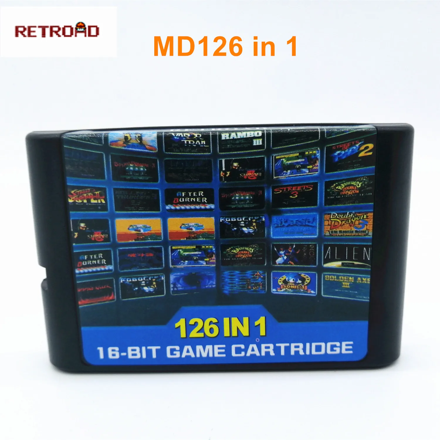 112 in1 & 126 в 1 Горячая Коллекция игр картридж для 16 бит sega Megadrive бытие видео Игровая
